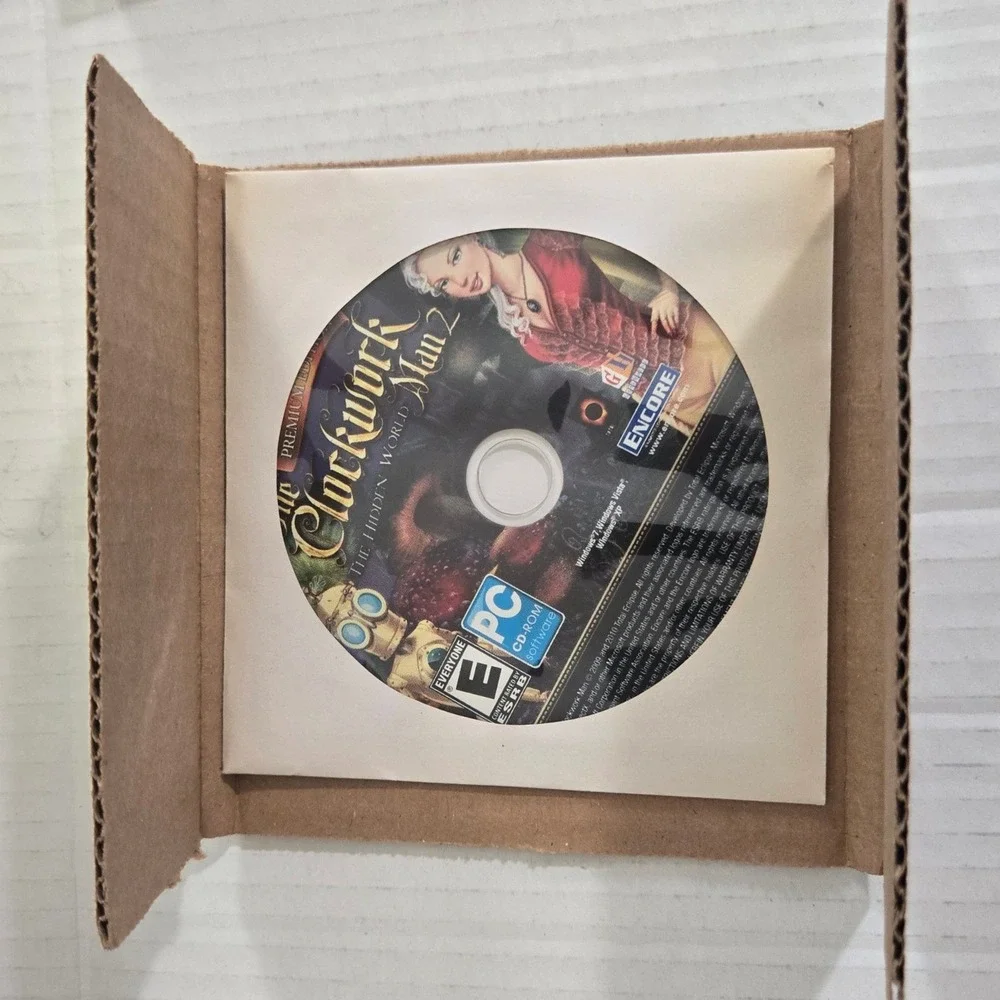 The Clockwork Man 2 Hidden World Premium Edition PC Game 2010 CD-ROM (CIB)